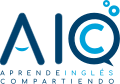 logo aprende inglés compartiendo AIC